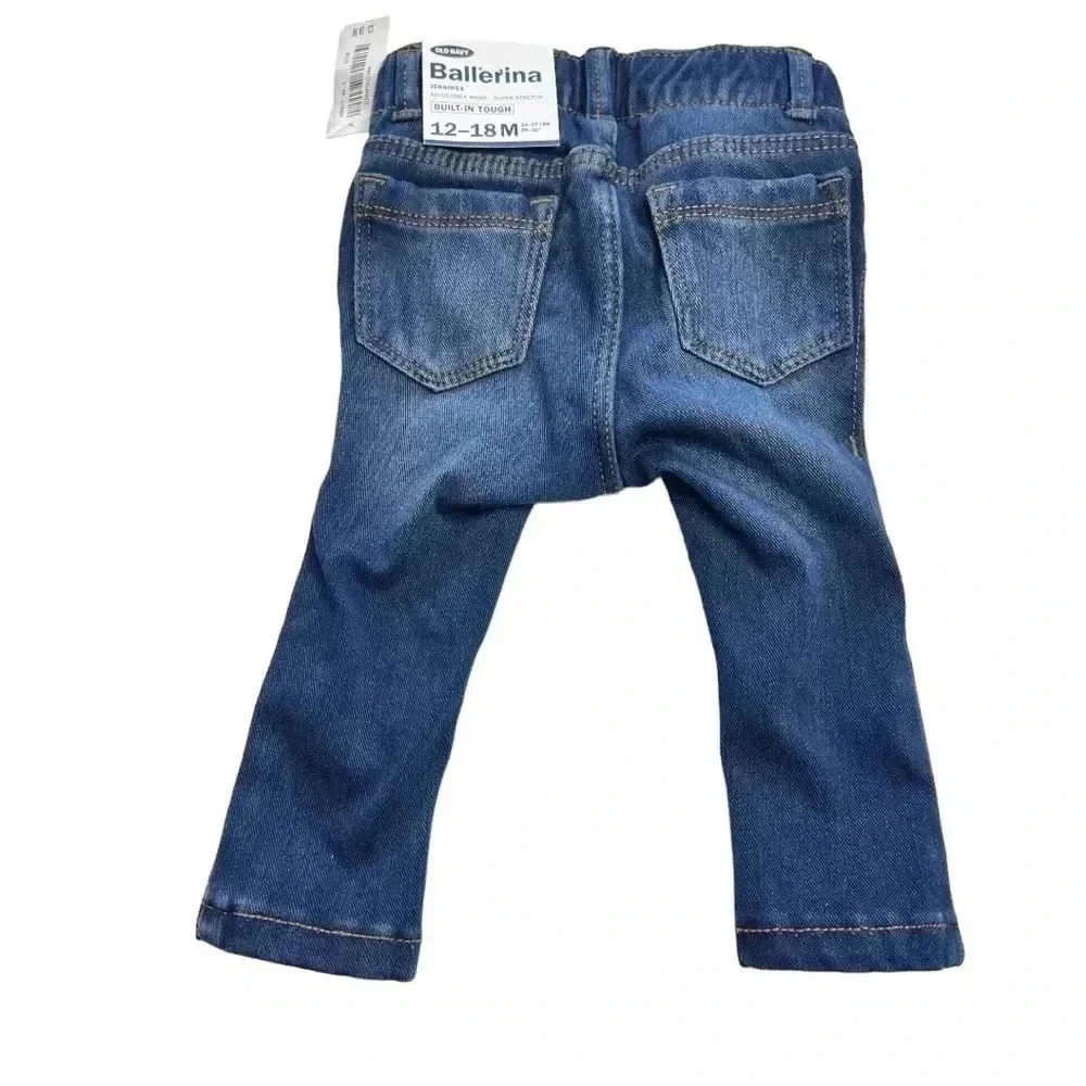 Old Navy Girls Jean and T-Shirt Outfit•Size 12-18 months•NWT•